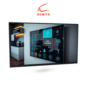 65-inch HT2 Series Interactive Flat Panel - A modern and interactive touchscreen display designed for engaging presentations and collaborative work. The sleek design and advanced features make it ideal for classrooms and boardrooms.